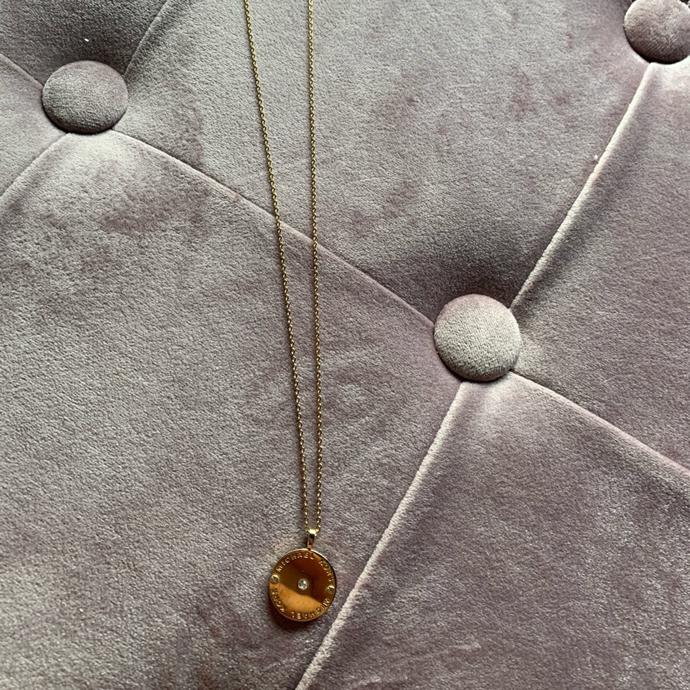 Michael Kors gold necklace